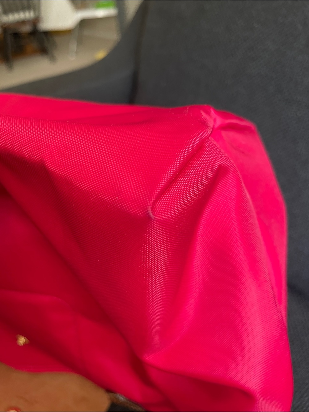 Longchamp Le Pliage Original Tote, Cherry Red, Medium - Picture 10 of 11